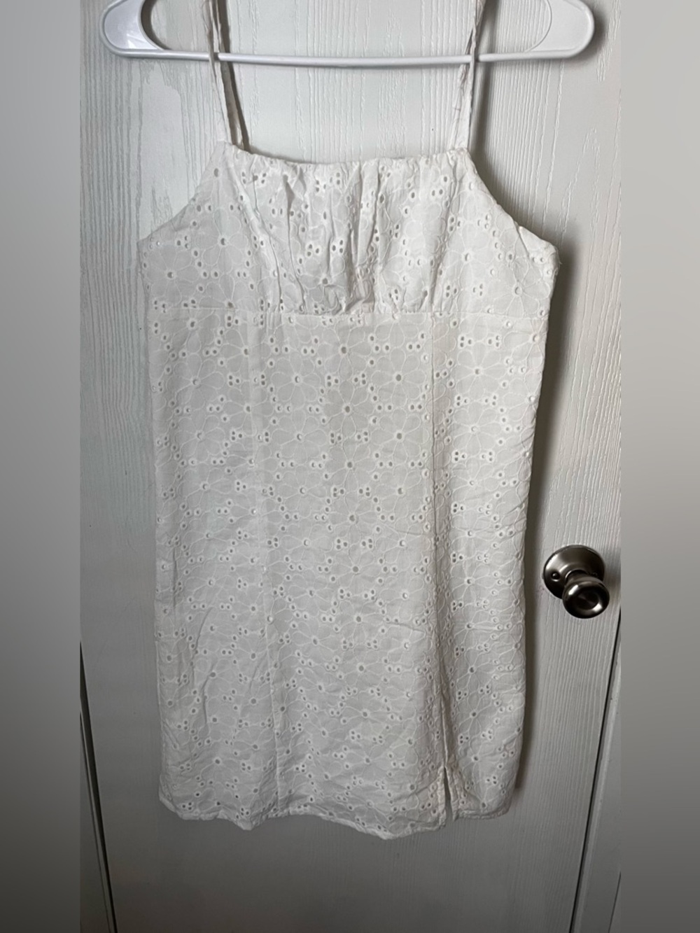 Art Class White Floral Dress w Adjustable Straps Size 14 Xl